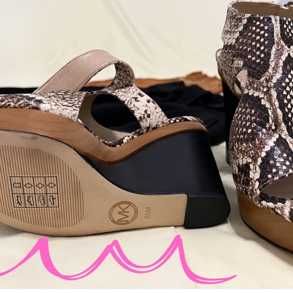NWOT Michael Kors shoes - Animal print 6.5M - Picture 5 of 6